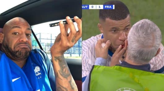 Booba se moque du nez cassé de Mbappé