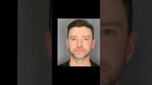 La photo de Justin Timberlake après son arrestation