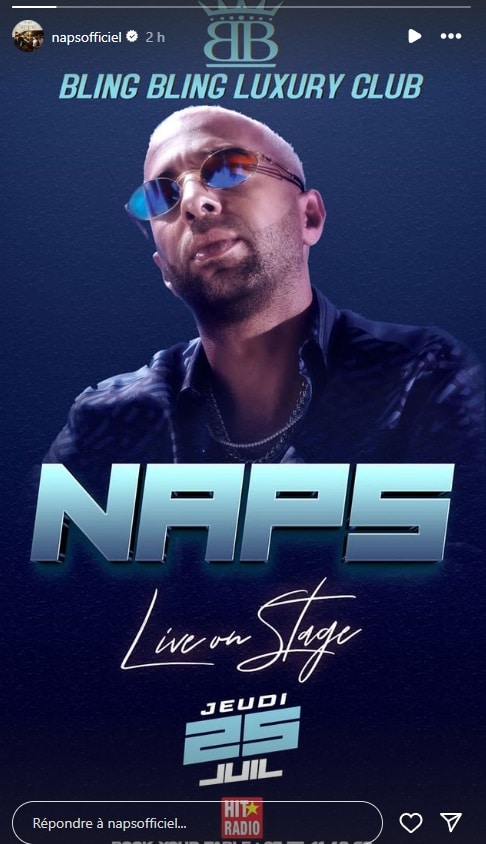 Naps : sa première réaction après l'annonce de son procès pour viol