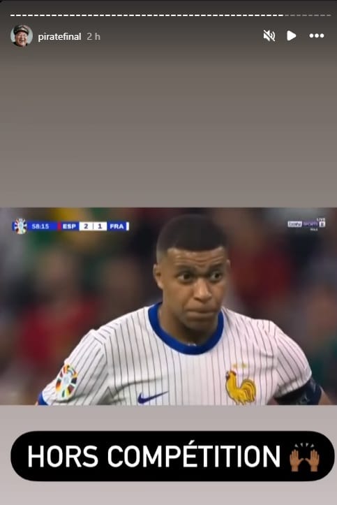 Booba termine Mbappé après la défaite de la France 5
