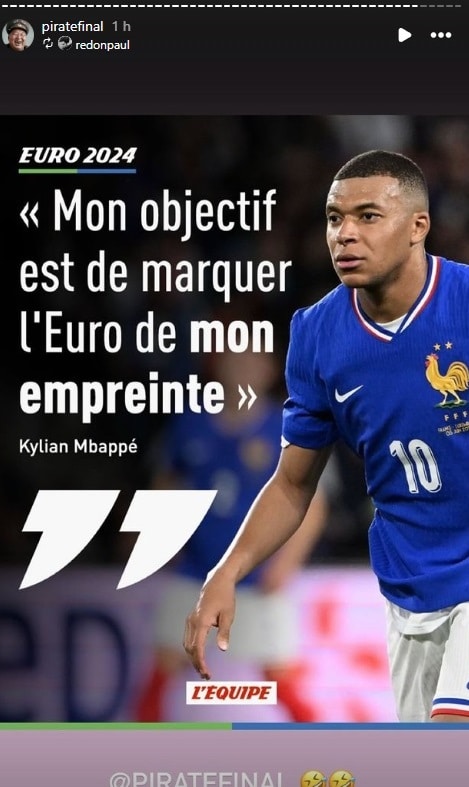 Booba termine Mbappé après la défaite de la France 2