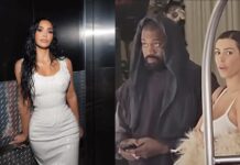 Kim Kardashian s’affiche dans une tenue très osée comme Bianca Censori