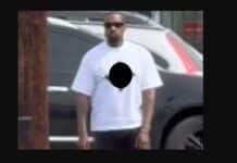 Kanye West scandalise avec un t-shirt à croix gammée