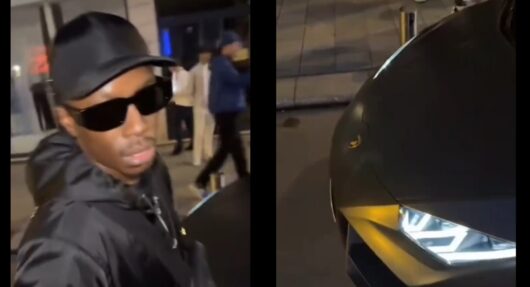 Werenoi présente sa magnifique Lamborghini à 400 000 euros