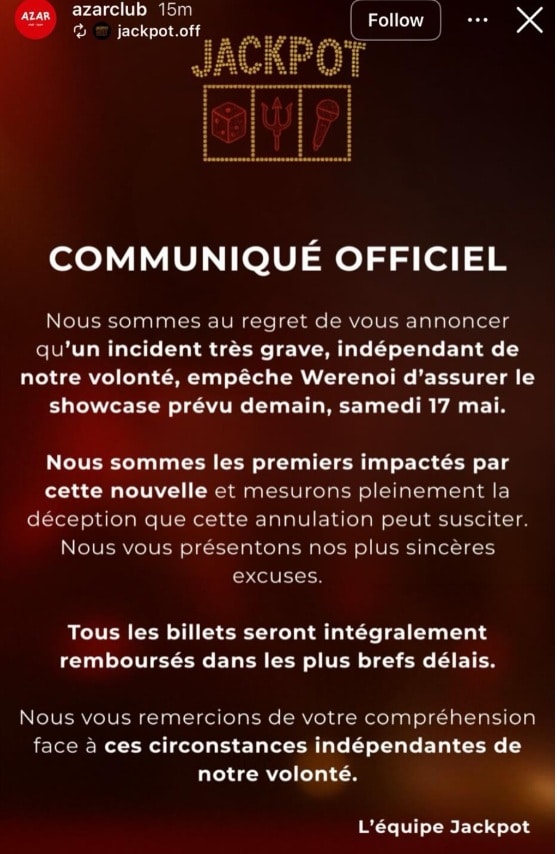 Werenoi showcase