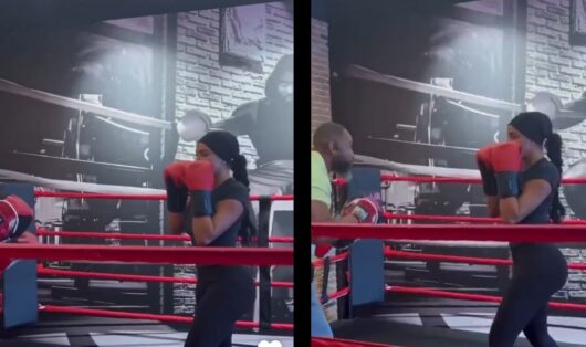 Les internautes se moque de Wejdene qui se met à la boxe