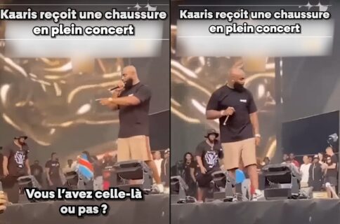 Ciblé par un jet de chaussure sur scène, Kaaris réagit