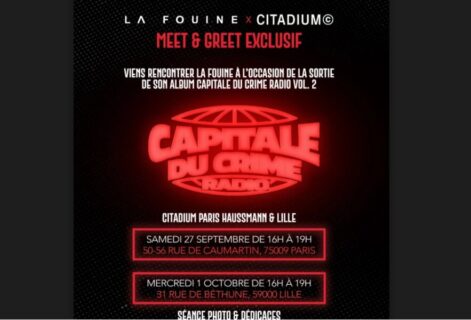 La Fouine annonce ses pop up stores exclusifs