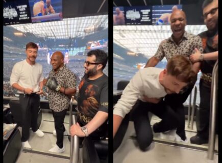 Mike Tyson a presque mis KO MrBeast avec un seul coup au ventre