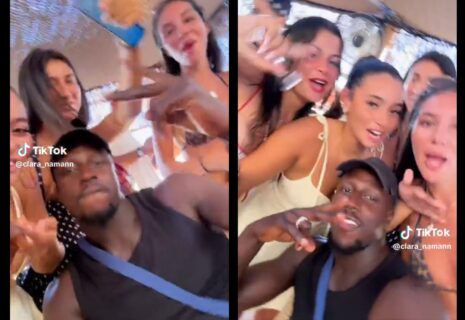 Benjamin Mendy choque en s'affichant avec plusieurs jeunes femmes