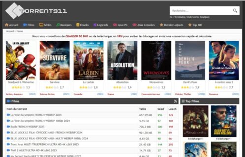 Torrent9 : l'adresse en décembre 2025