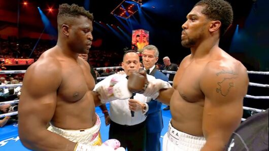Francis Ngannou adresse un message fort à Anthony Joshua